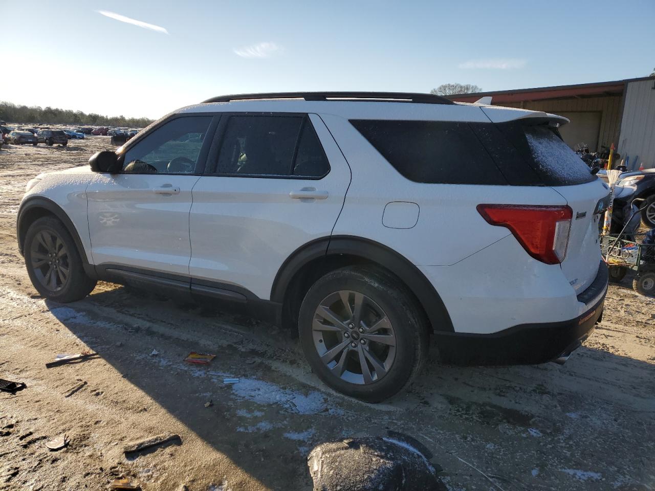 2021 Ford Explorer VIN 1FMSK8DH8MGC18584 Copart auction photo, front end damage thumbnail 2