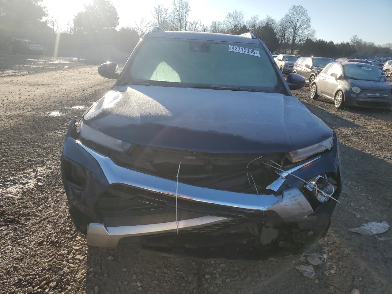 2021 Chevrolet TrailBlazer VIN KL79MRSL4MB046123 Copart auction photo, front end / mechanical damage thumbnail 5