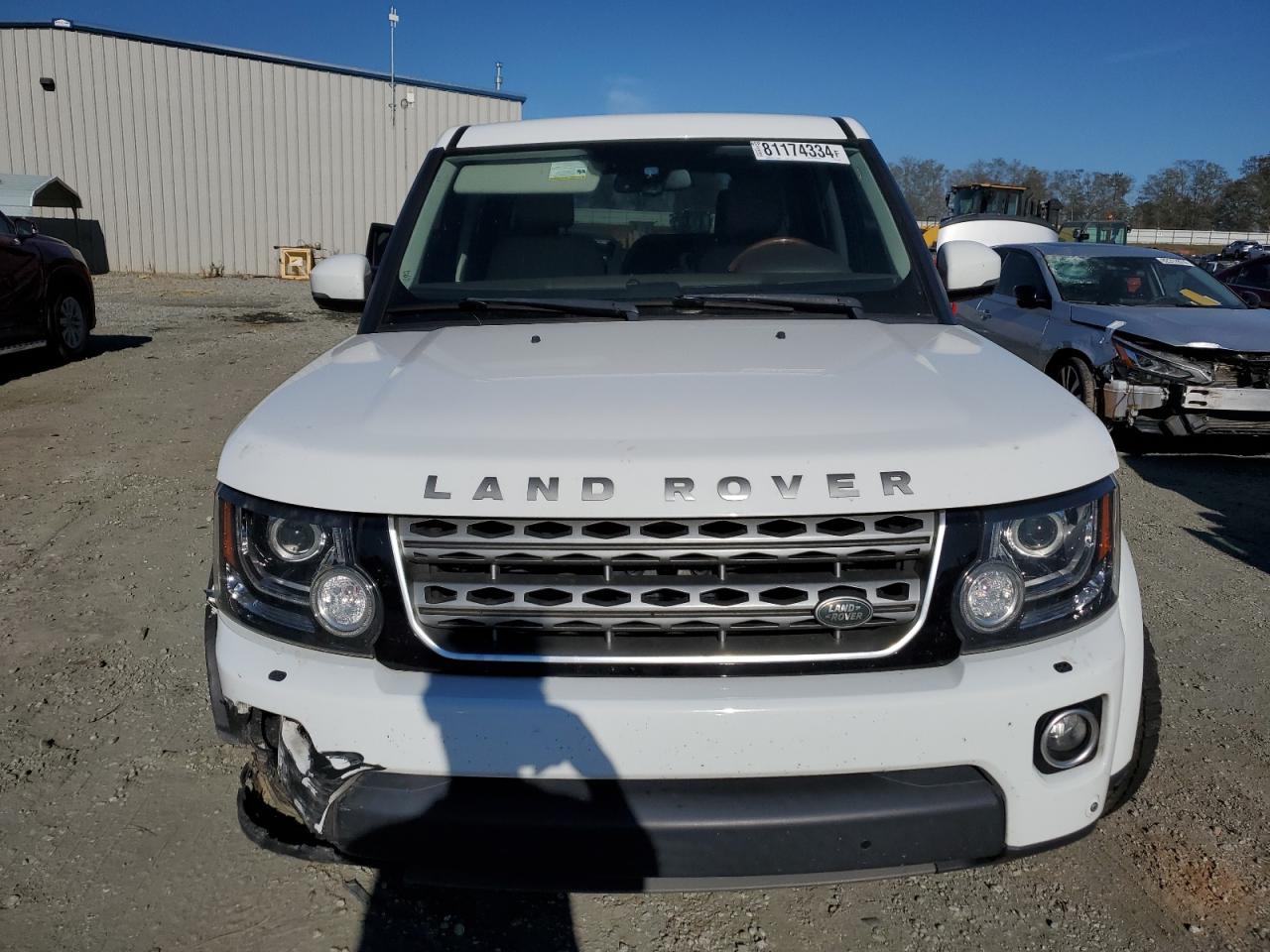 2016 Land Rover LR4 VIN SALAG2V62GA836978 Copart auction photo, side / undercarriage damage thumbnail 5