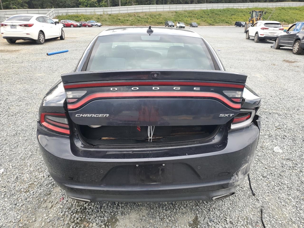2018 Dodge Charger VIN 2C3CDXHG9JH124720 Copart auction photo, all over damage thumbnail 6