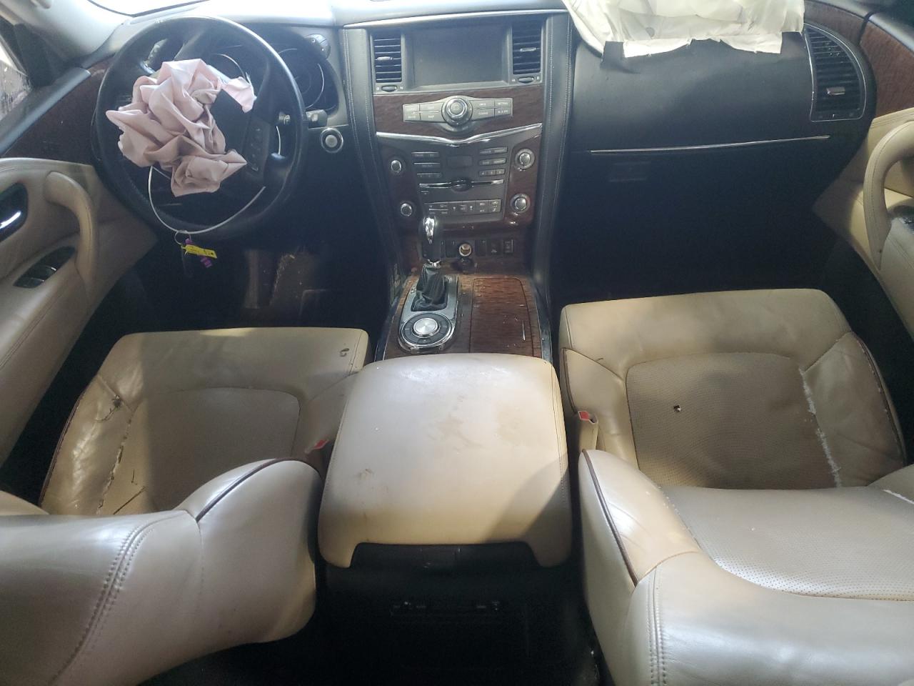 2017 Nissan Armada VIN JN8AY2ND7H9004756 Copart auction photo, all over damage thumbnail 8
