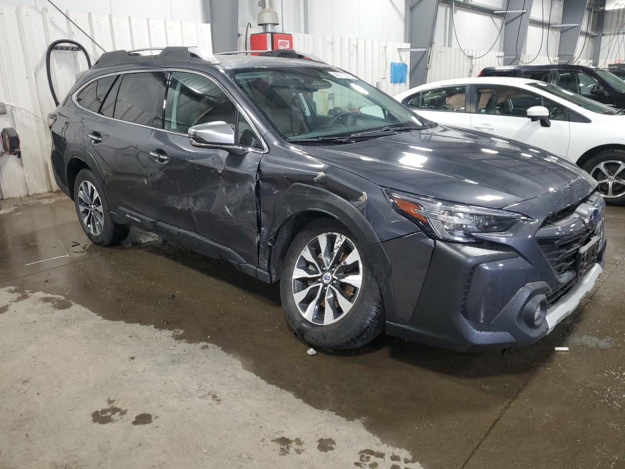 2024 Subaru Outback VIN 4S4BTGPD4R3155708 Copart auction photo, front end / side damage thumbnail 4
