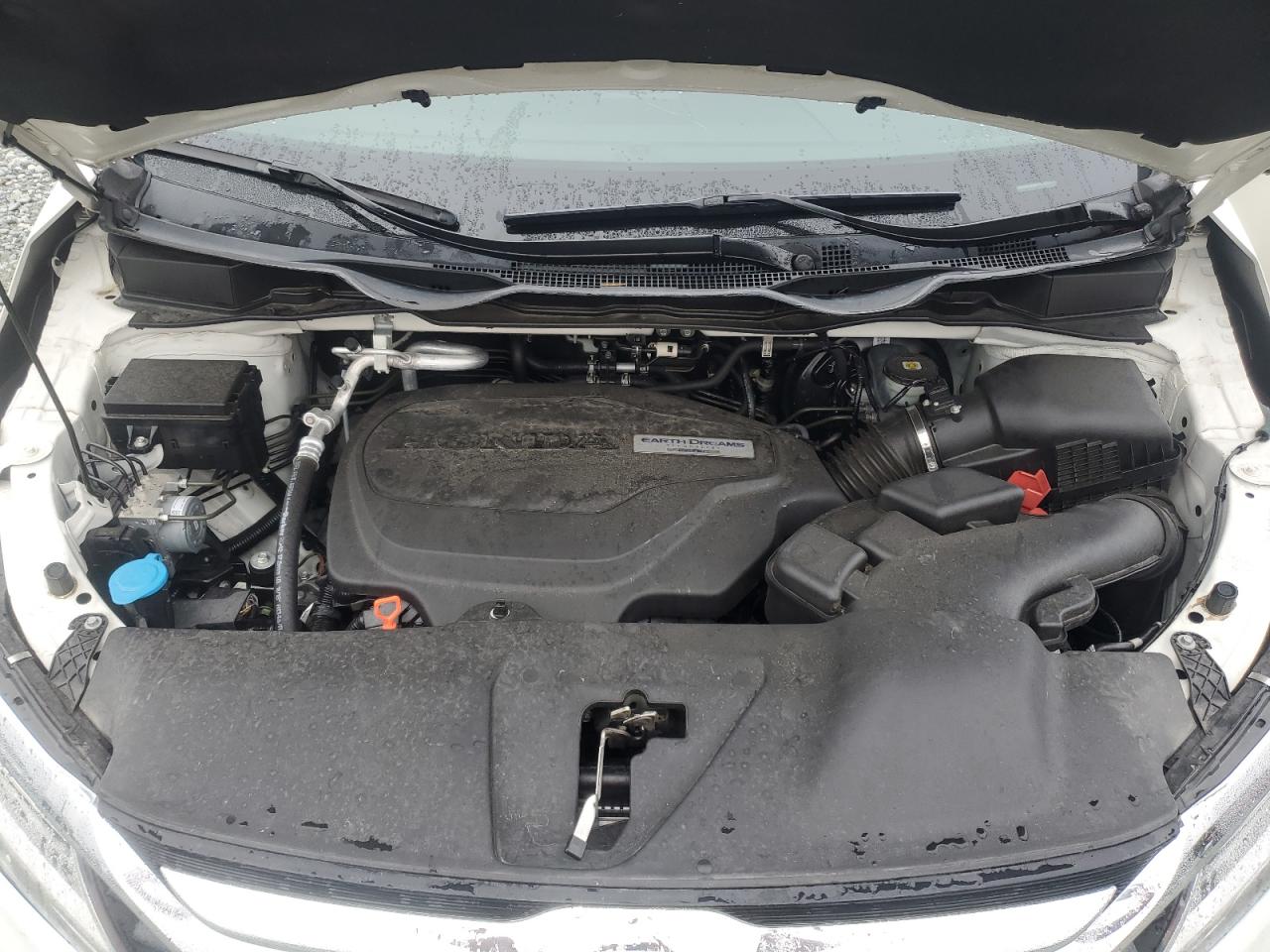 2018 Honda Odyssey VIN 5FNRL6H97JB049042 Copart auction photo, rear end damage thumbnail 12