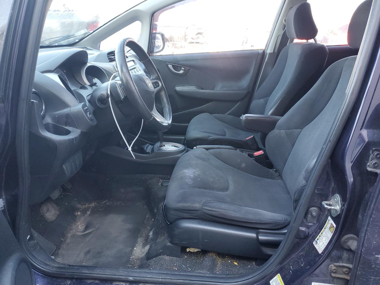 2010 Honda Fit VIN JHMGE8H47AC019665 Copart auction photo, front end damage thumbnail 7