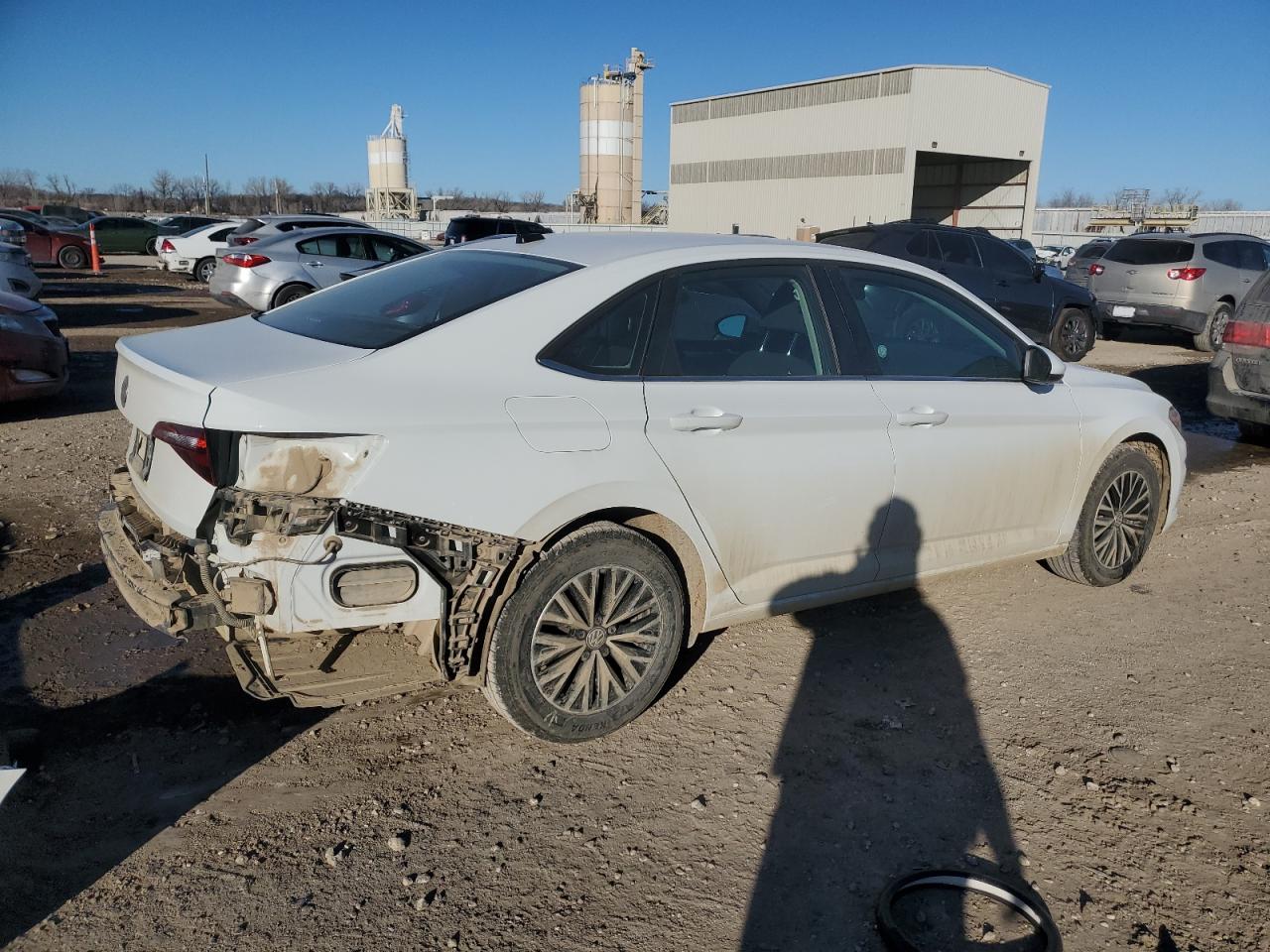 2021 Volkswagen Jetta VIN 3VWC57BU4MM005984 Copart auction photo, rear end damage thumbnail 3