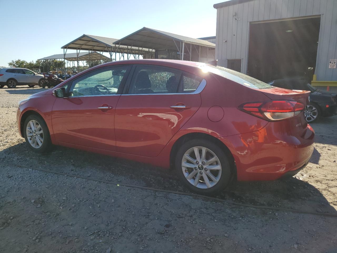 2017 KIA Forte VIN 3KPFL4A75HE064557 Copart auction photo, front end damage thumbnail 2