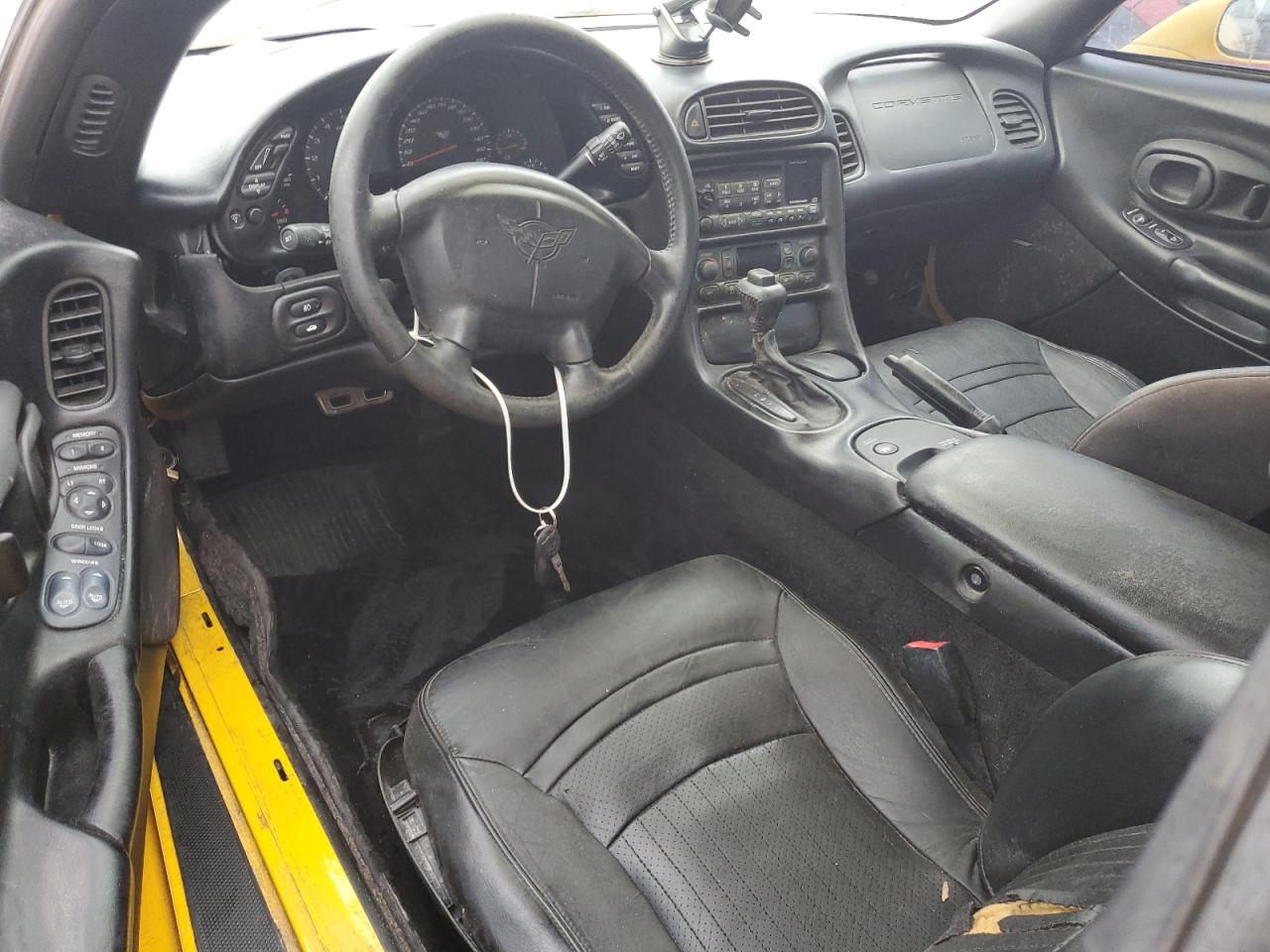 2002 Chevrolet Corvette VIN 1G1YY32G325108585 Copart auction photo, water/flood damage thumbnail 8