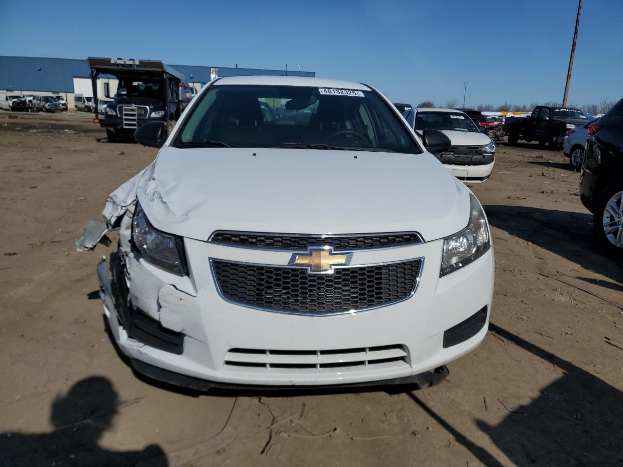 2014 Chevrolet Cruze VIN 1G1PA5SH4E7449703 Copart auction photo, front end / side damage thumbnail 5