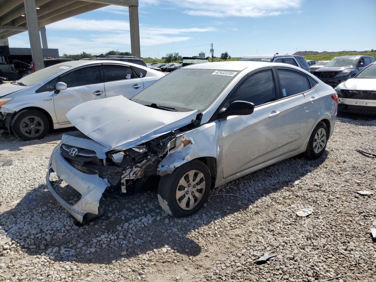 2017 Hyundai Accent VIN KMHCT4AE1HU244603