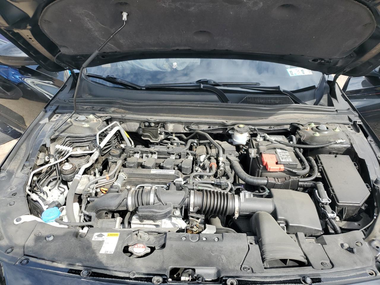 2020 Honda Accord VIN 1HGCV1F3XLA156424 Copart auction photo, front end / side damage thumbnail 13