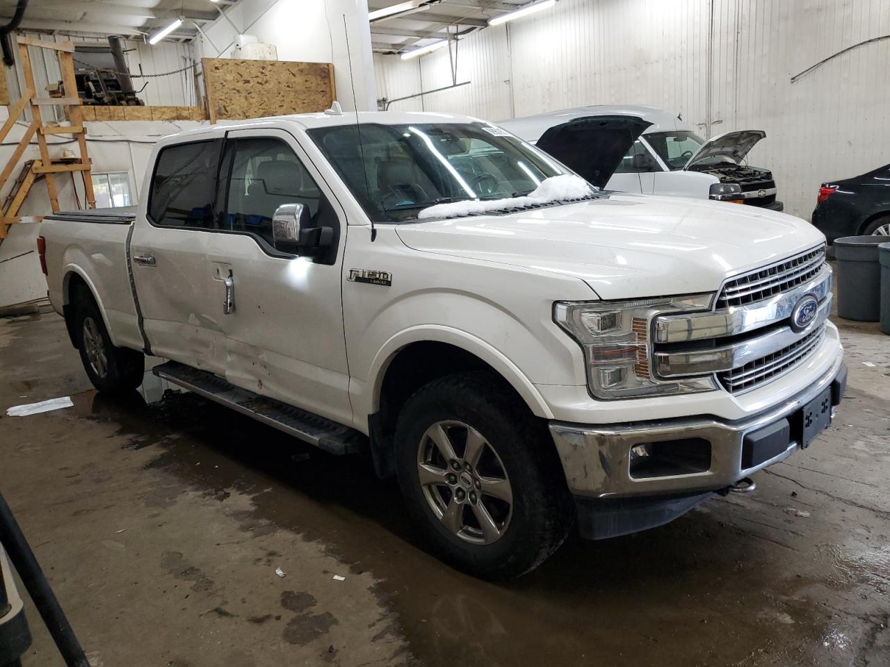 2018 Ford F-150 VIN 1FTFW1EG6JFC02053 Copart auction photo, side damage thumbnail 4