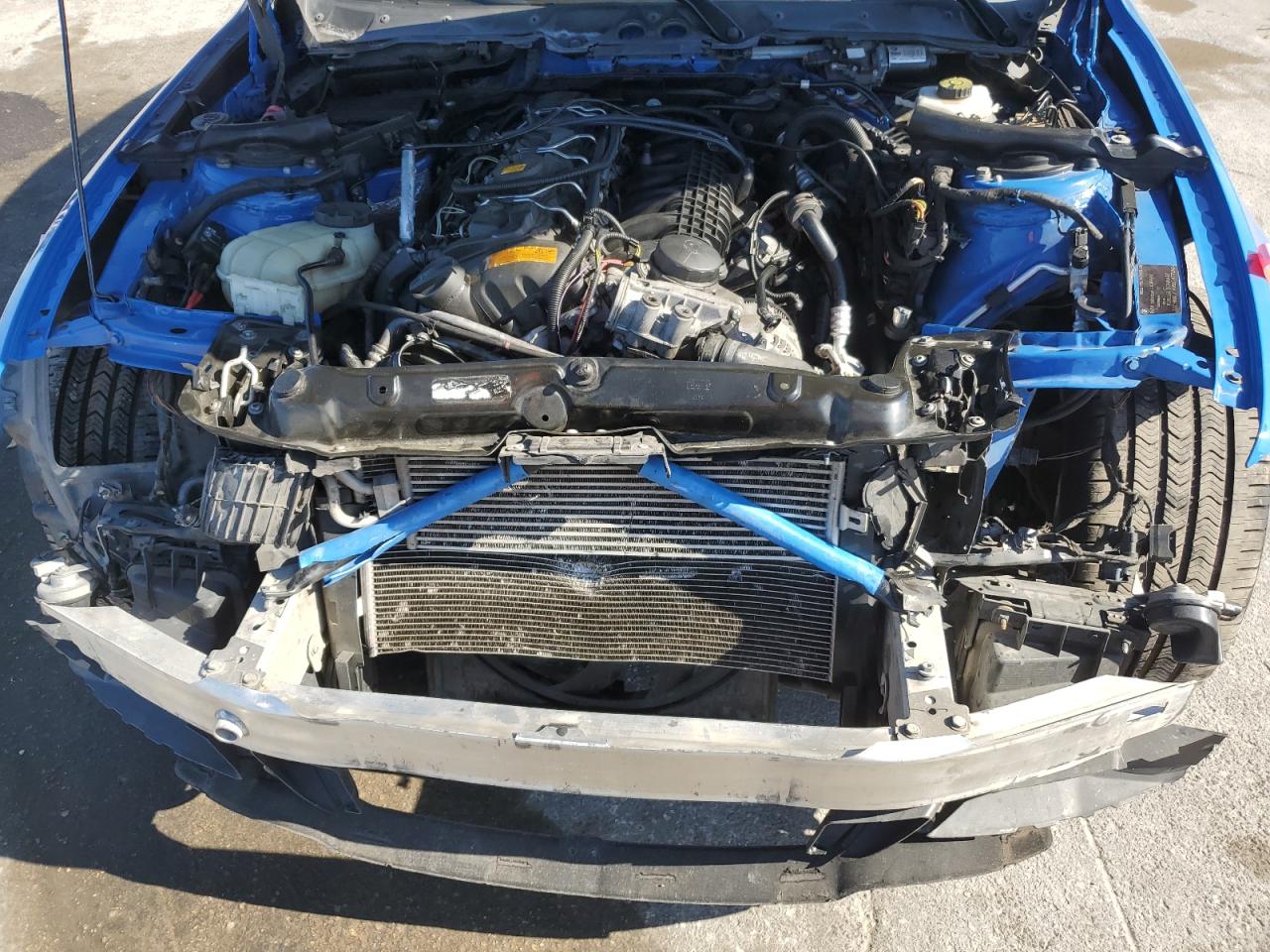 2015 BMW 4er VIN WBA3R5C53FK189597 Copart auction photo, front end / rear end damage thumbnail 12