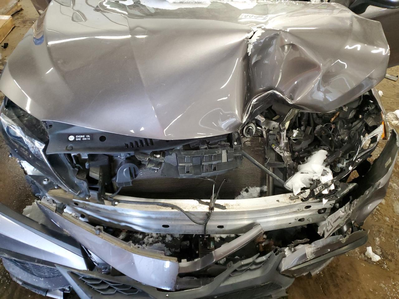 2021 Toyota Camry VIN 4T1G11AKXMU586928 Copart auction photo, front end damage thumbnail 11