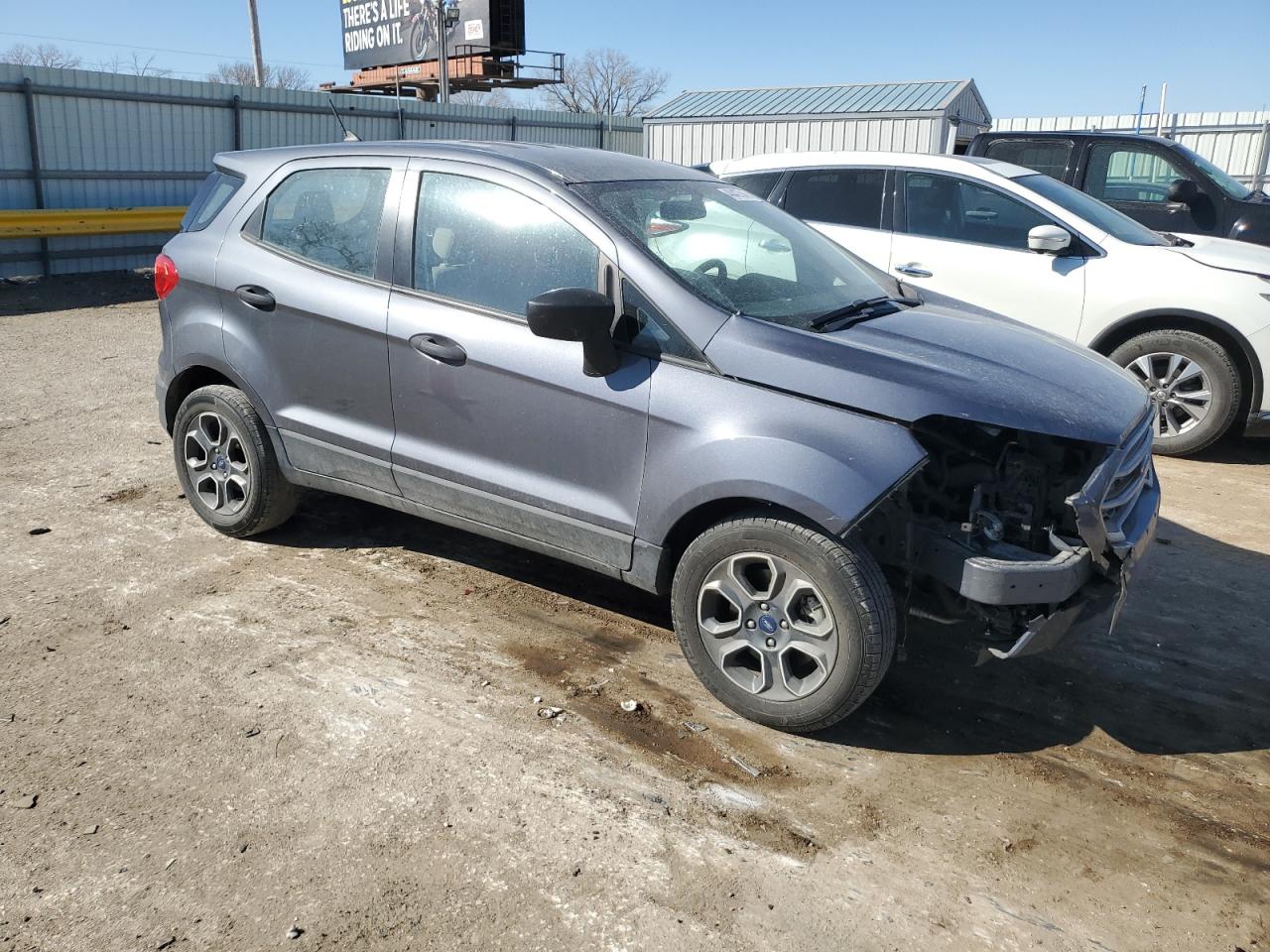 2021 Ford EcoSport VIN MAJ3S2FE1MC400911 Copart auction photo, front end damage thumbnail 4