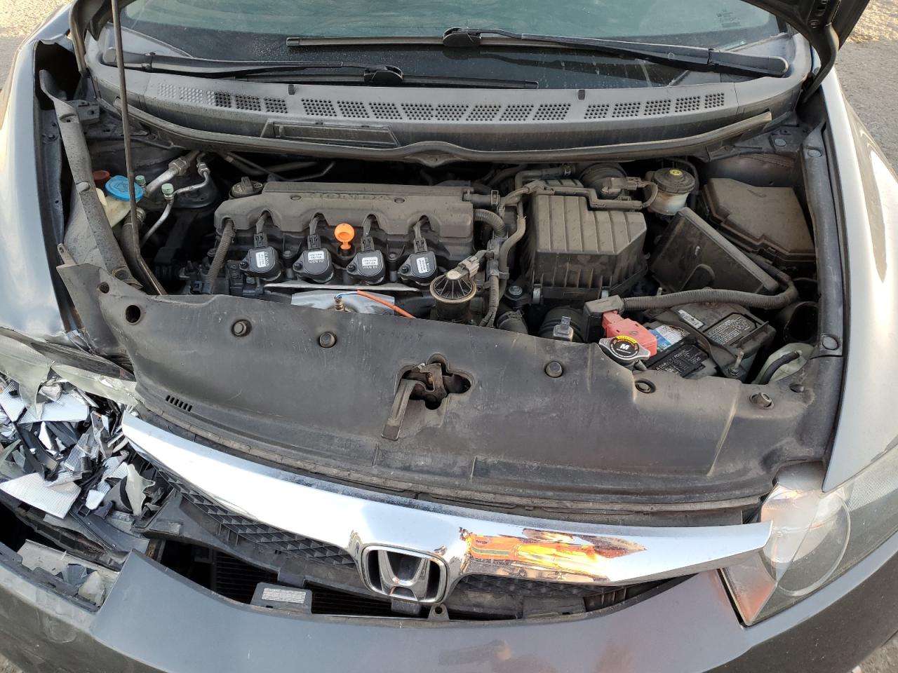 2009 Honda Civic VIN 19XFA165X9E031129 Copart auction photo, front end damage thumbnail 13