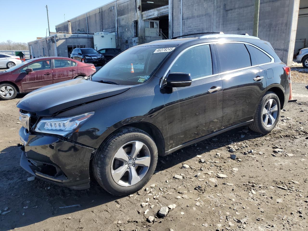 2015 Acura MDX VIN 5FRYD3H22FB007801