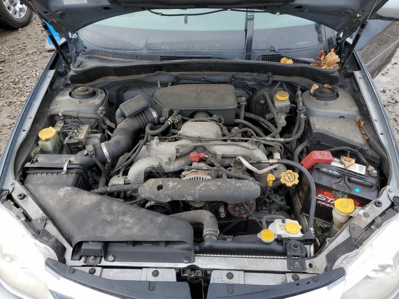 2009 Subaru Impreza VIN JF1GH63649H826669 Copart auction photo, front end / side damage thumbnail 11