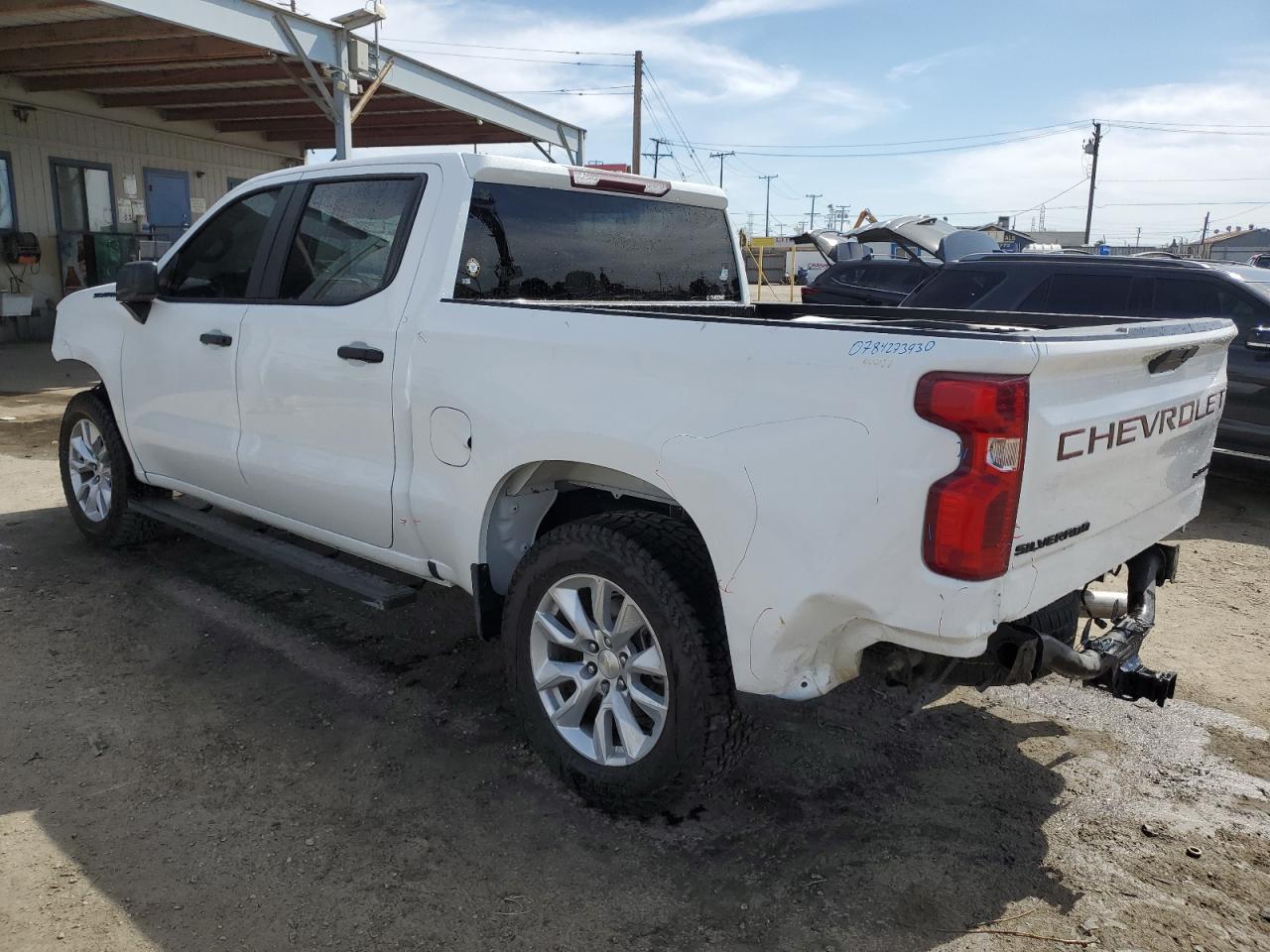 2020 Chevrolet Silverado VIN 3GCPWBEH3LG132984 Copart auction photo, front end / rear end damage thumbnail 2