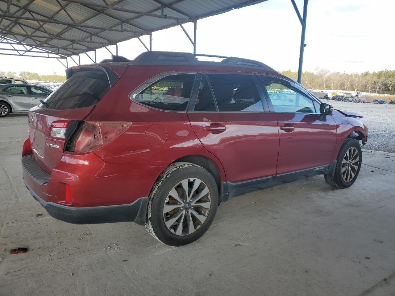 2016 Subaru Outback VIN 4S4BSBNC1G3249378 Copart auction photo, front end / rear end damage thumbnail 3