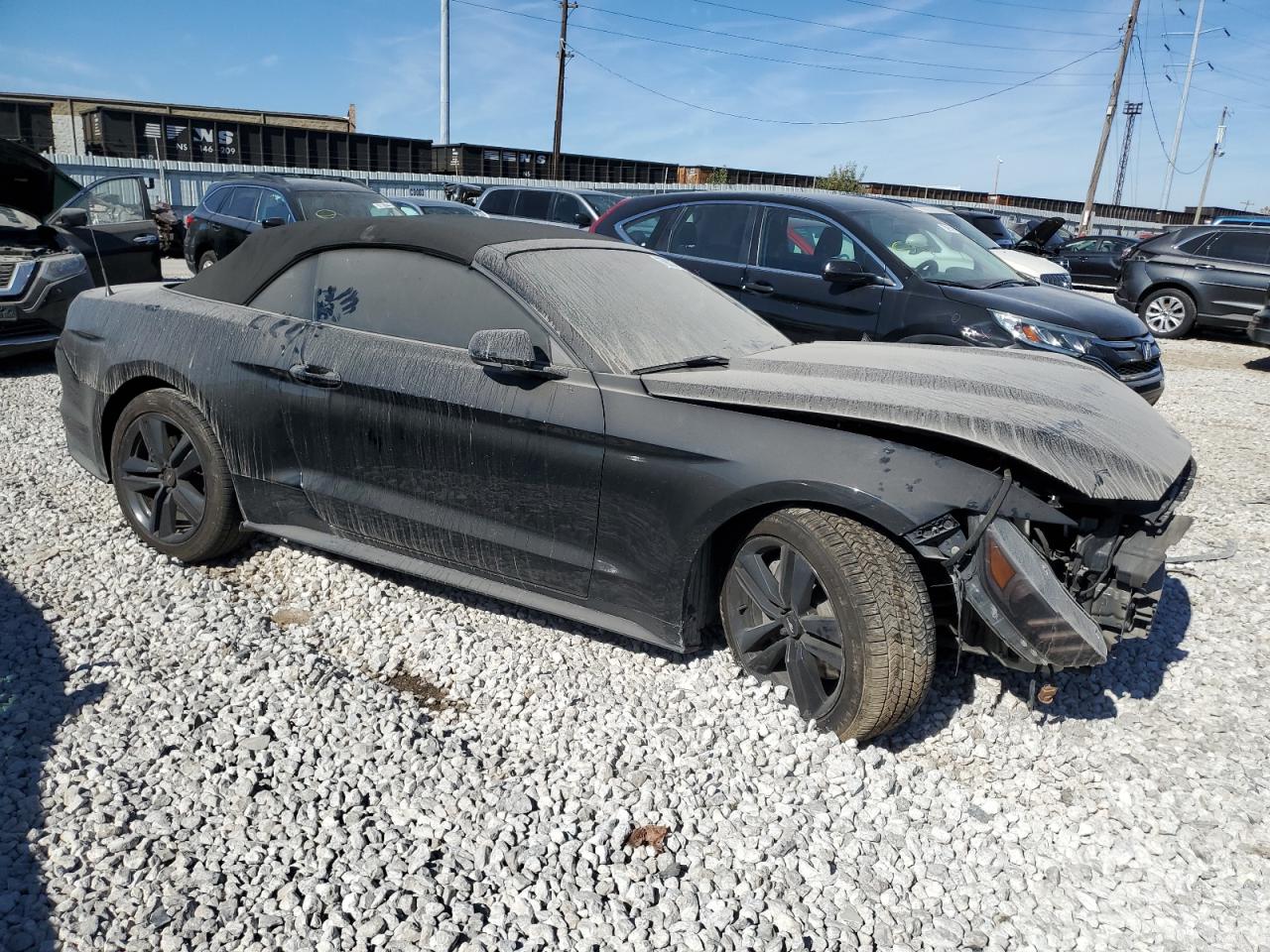 2016 Ford Mustang VIN 1FATP8UH6G5246349 Copart auction photo, front end damage thumbnail 4