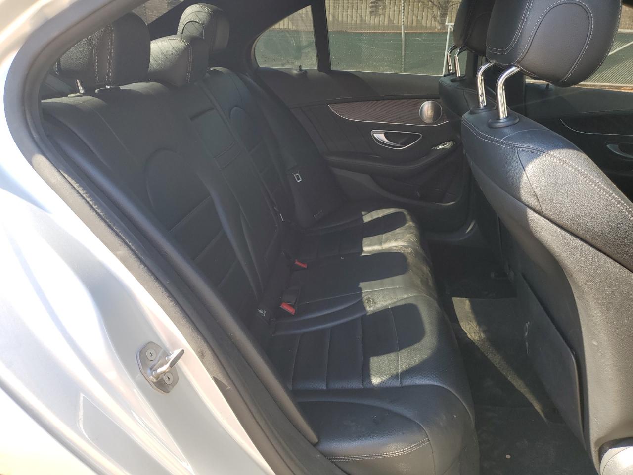 2016 Mercedes-Benz C-klasse VIN 55SWF4KBXGU159911 Copart auction photo, rear end / minor dent/scratches damage thumbnail 10