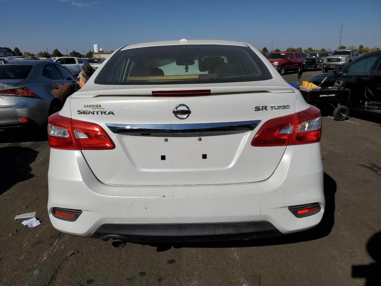 2017 Nissan Sentra VIN 3N1CB7AP2HY347300 Copart auction photo, front end damage thumbnail 6