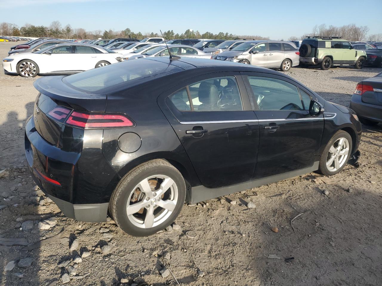 2012 Chevrolet Volt VIN 1G1RD6E46CU101429 Copart auction photo, front end / normal wear damage thumbnail 3