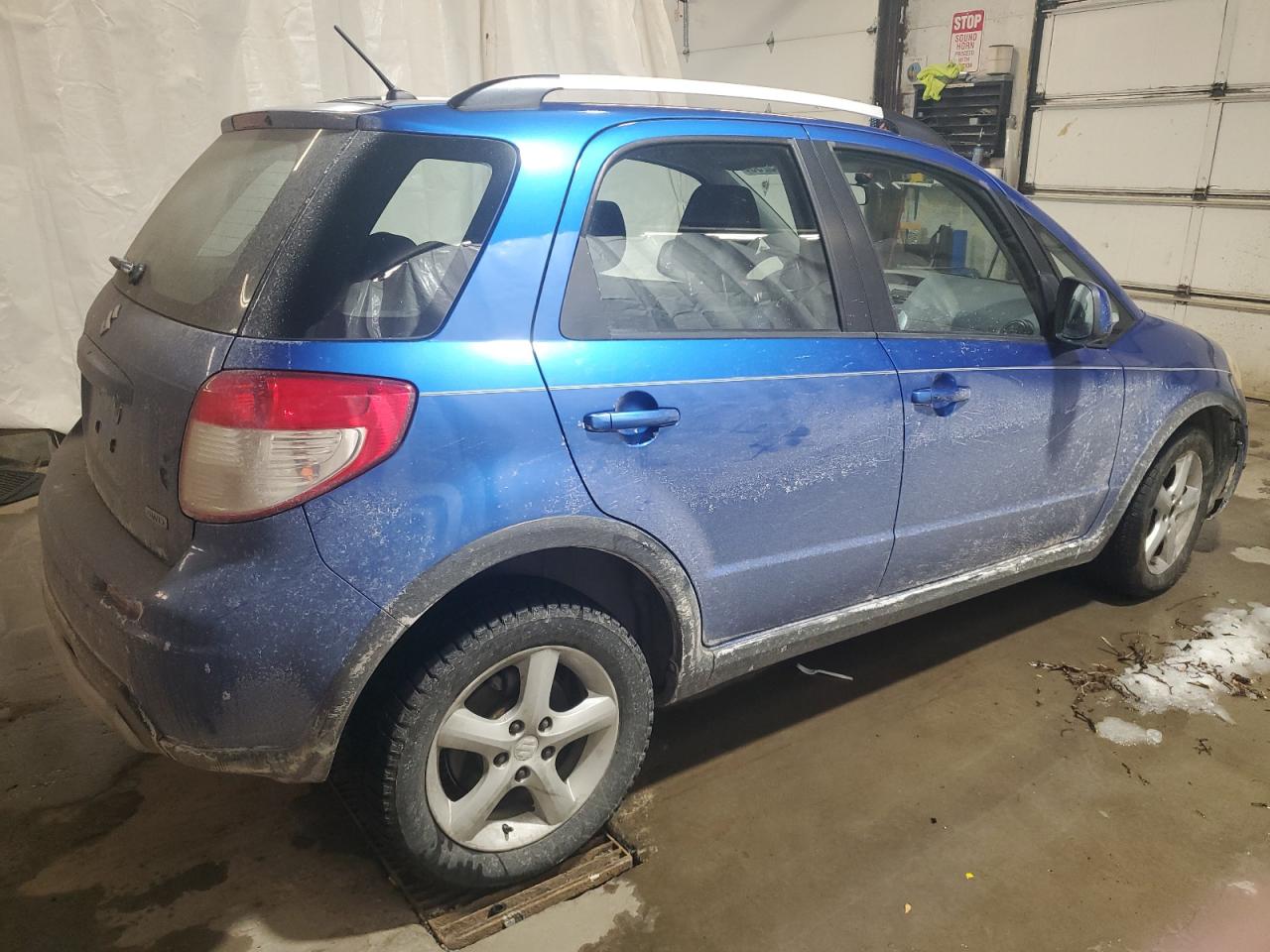 2007 Suzuki SX4 VIN JS2YB417575100601 Copart auction photo, front end damage thumbnail 3