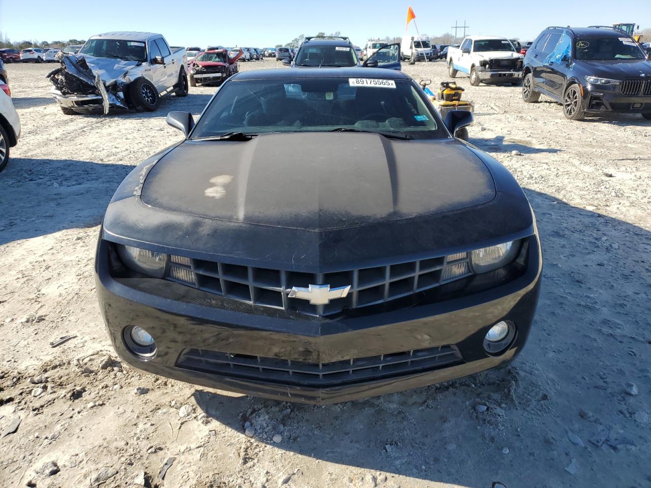 2013 Chevrolet Camaro VIN 2G1FF1E36D9127017 Copart auction photo, front end / rear end damage thumbnail 5