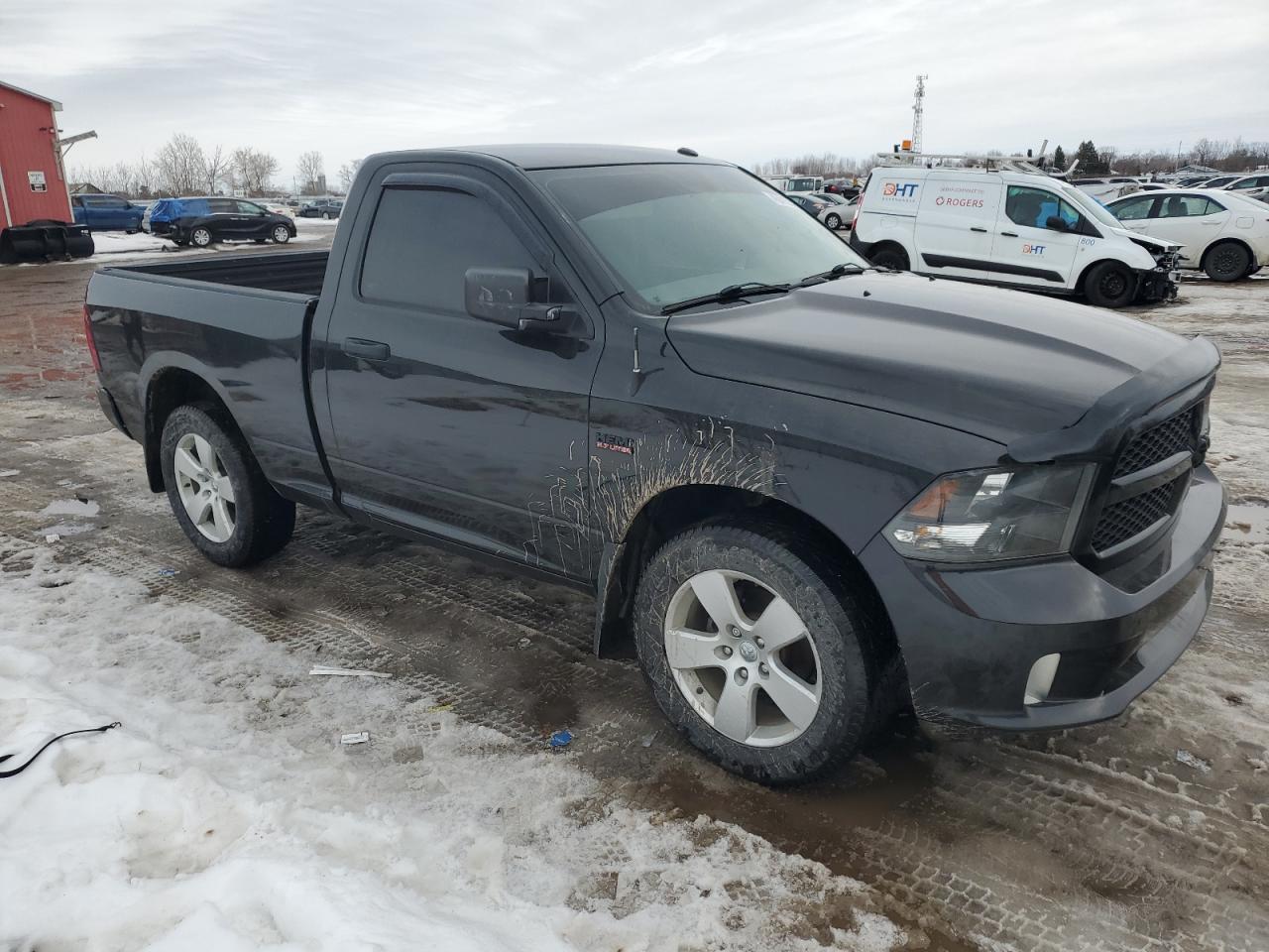 2016 RAM 1500 VIN 3C6JR6AT4GG300224 Copart auction photo, side / rear end damage thumbnail 4