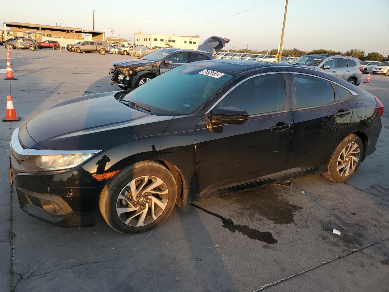 2018 Honda Civic VIN 2HGFC2F83JH545876