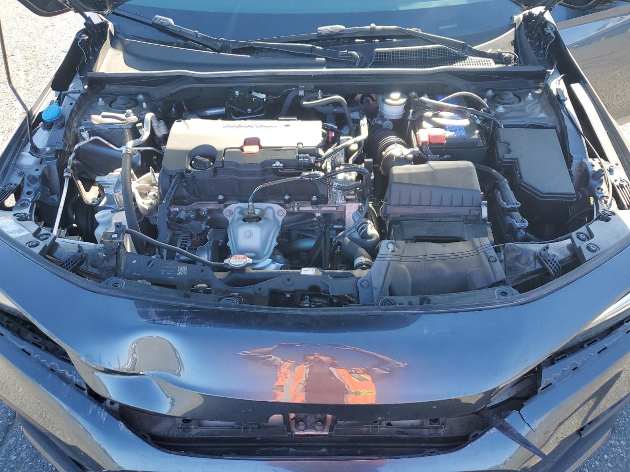2023 Honda Civic VIN 2HGFE2F21PH567650 Copart auction photo, rear end / front end damage thumbnail 11