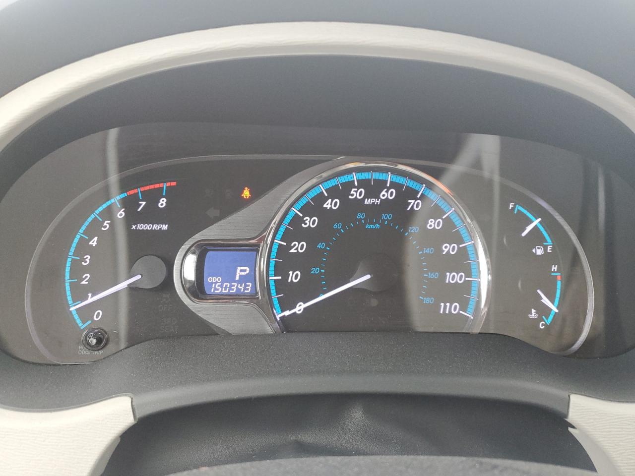 2012 Toyota Sienna VIN 5TDDK3DC2CS044276 Copart auction photo, front end damage thumbnail 9