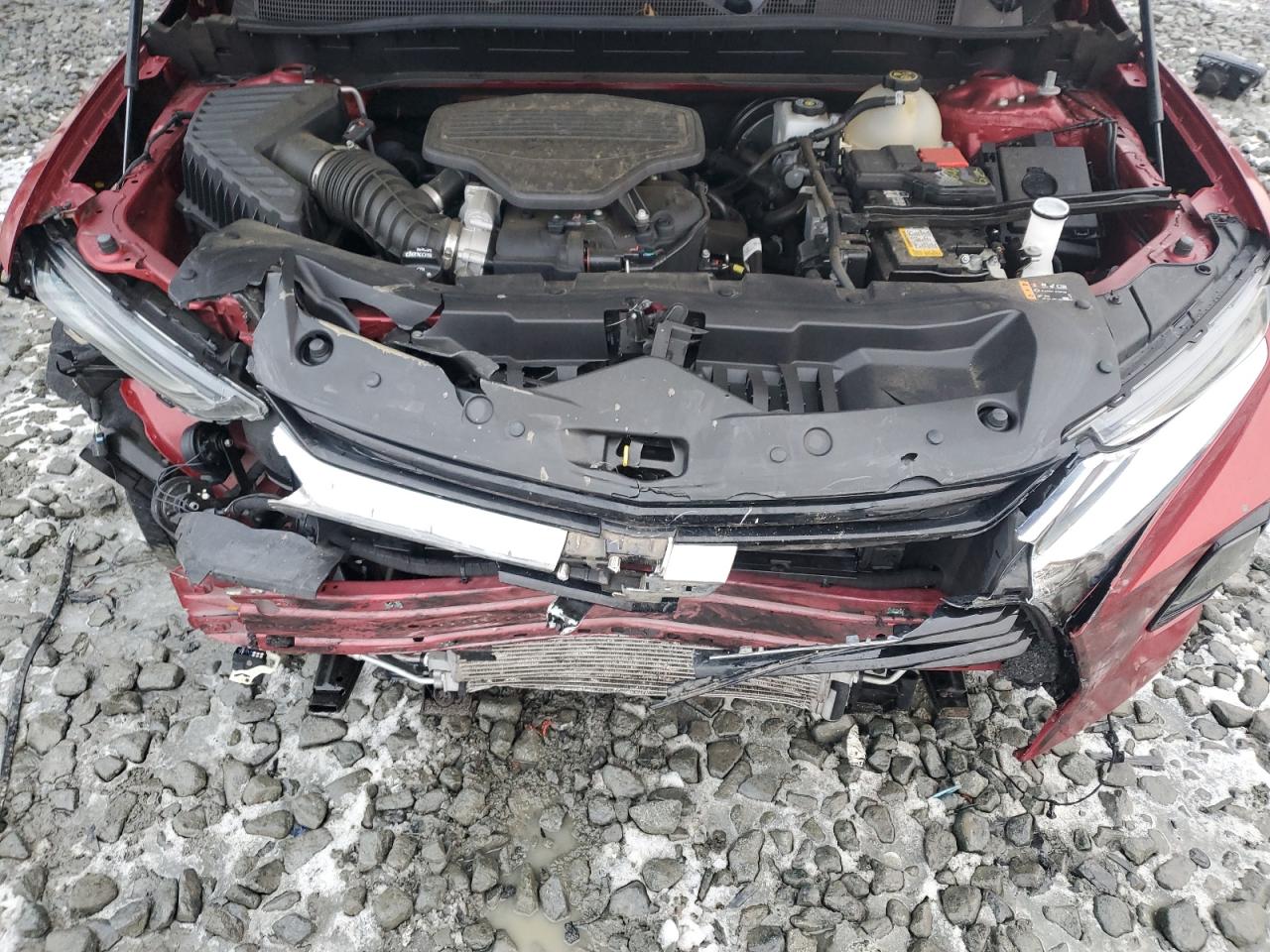 2020 Chevrolet Blazer VIN 3GNKBLRS2LS559871 Copart auction photo, front end damage thumbnail 13