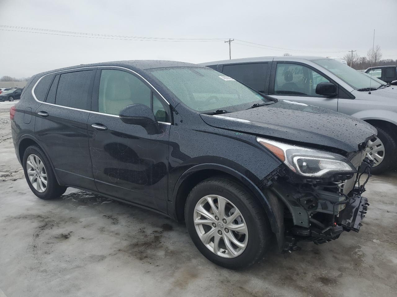 2020 Buick Envision VIN LRBFX1SA3LD182841 Copart auction photo, front end damage thumbnail 4