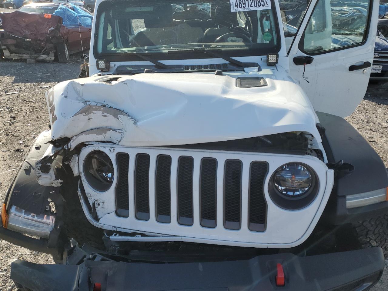 2021 Jeep Wrangler VIN 1C4HJXFN6MW685250 Copart auction photo, rollover damage thumbnail 14