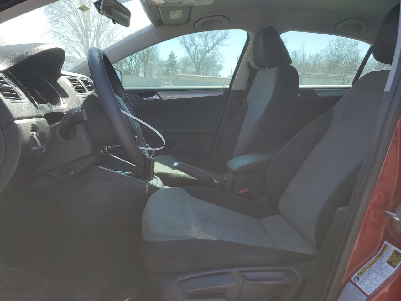 2017 Volkswagen Jetta VIN 3VW167AJ8HM385686 Copart auction photo, front end / side damage thumbnail 7