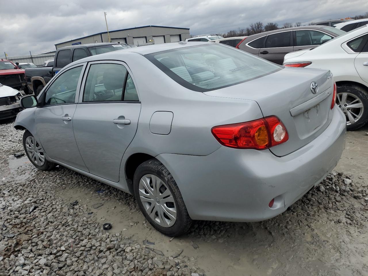 2010 Toyota Corolla VIN 2T1BU4EE3AC322695 Copart auction photo, front end / side damage thumbnail 2