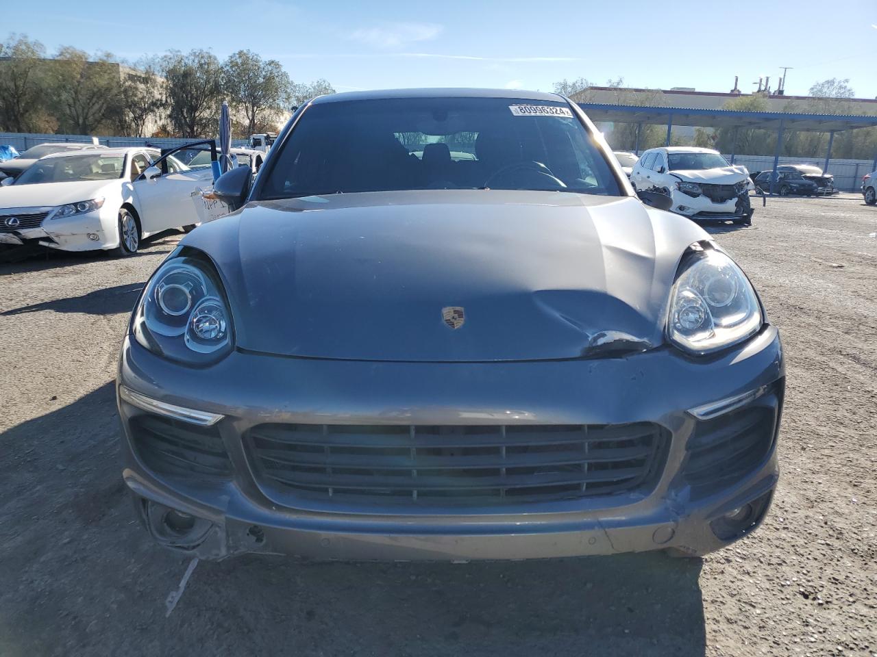 2016 Porsche Cayenne VIN WP1AA2A24GKA11187 Copart auction photo, front end damage thumbnail 5