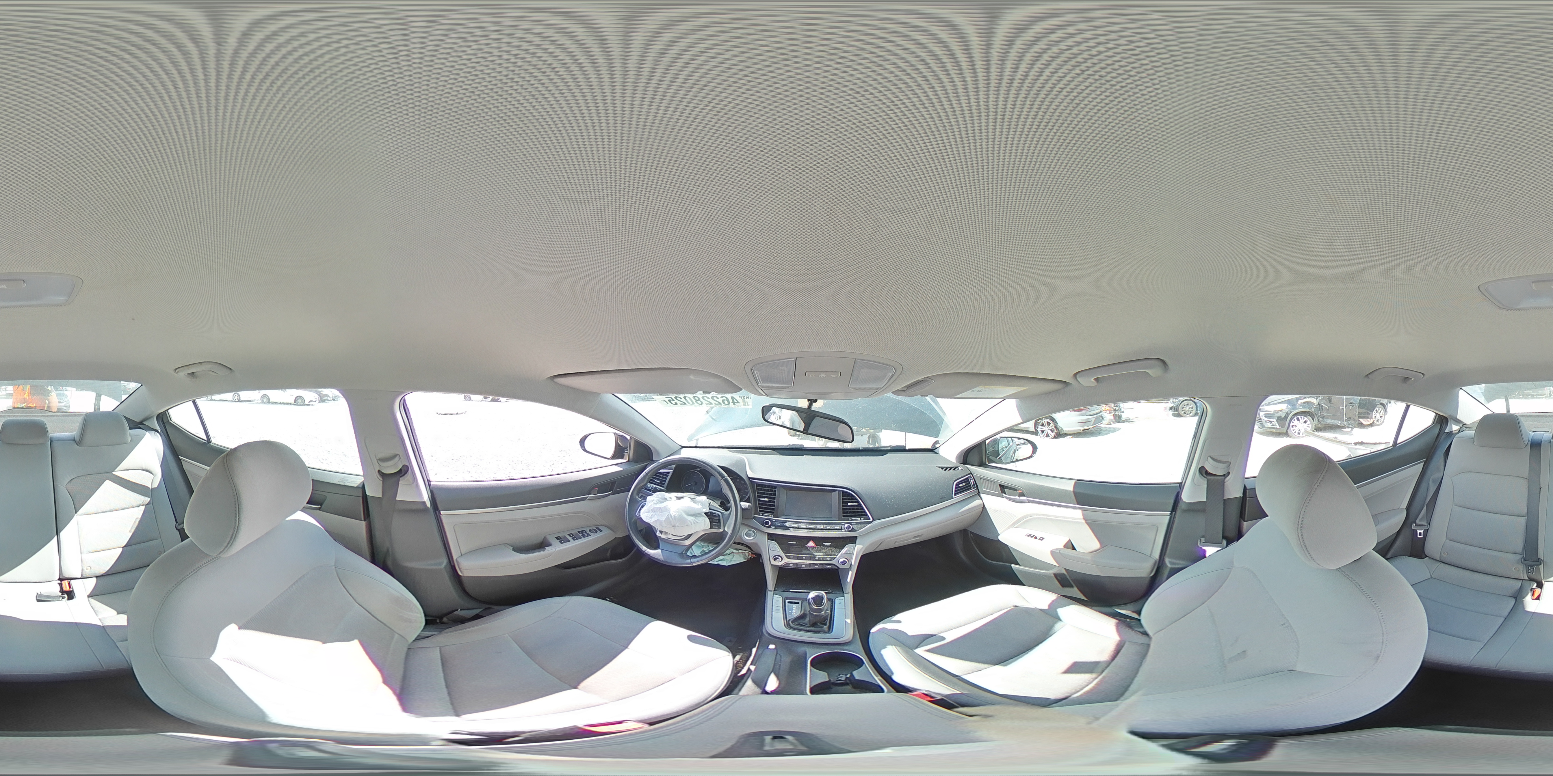 2017 Hyundai Elantra VIN KMHD84LF8HU104317 Copart auction photo, front end damage thumbnail 13