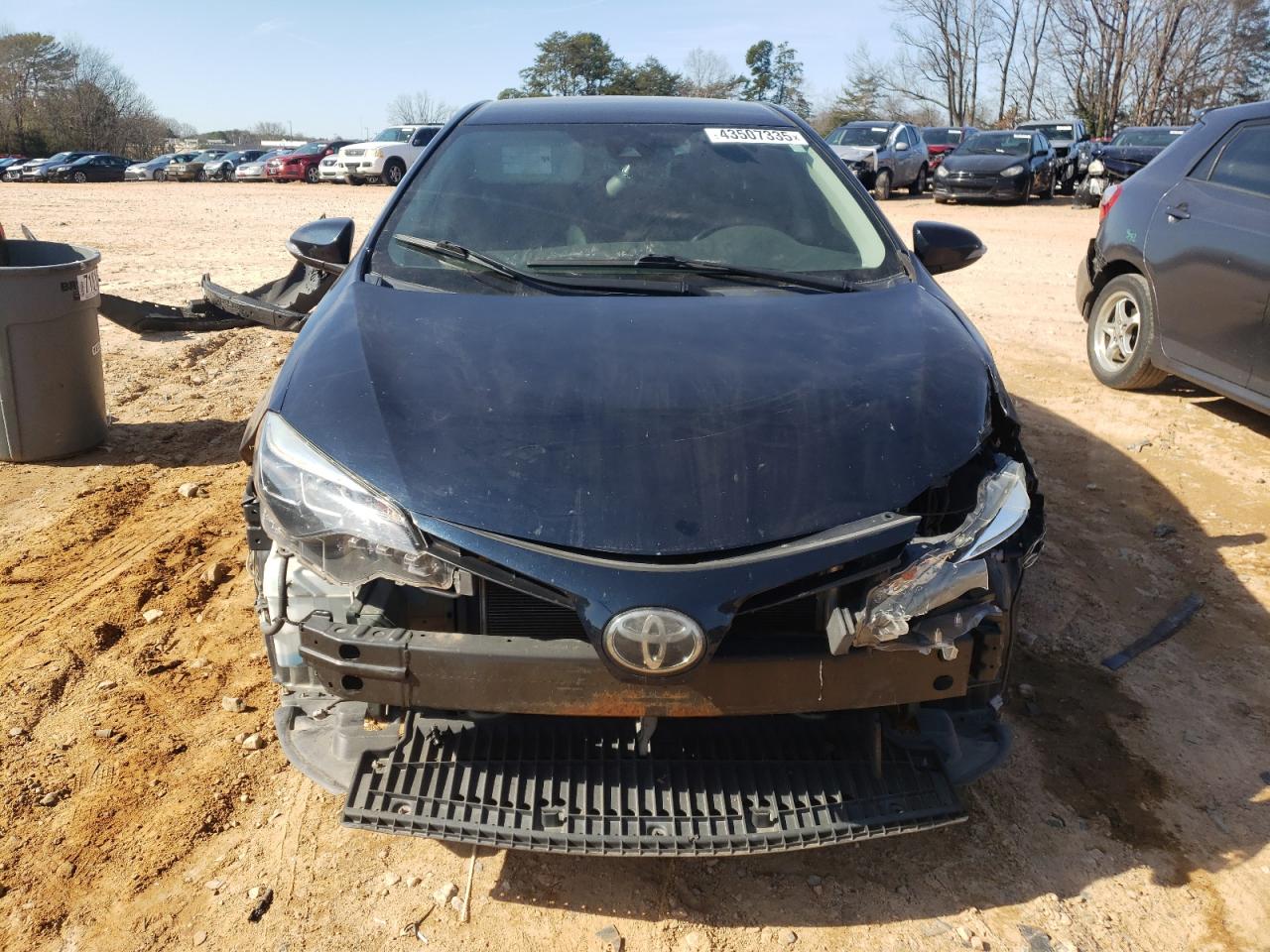 2019 Toyota Corolla VIN 5YFBURHE0KP888002 Copart auction photo, front end damage thumbnail 5