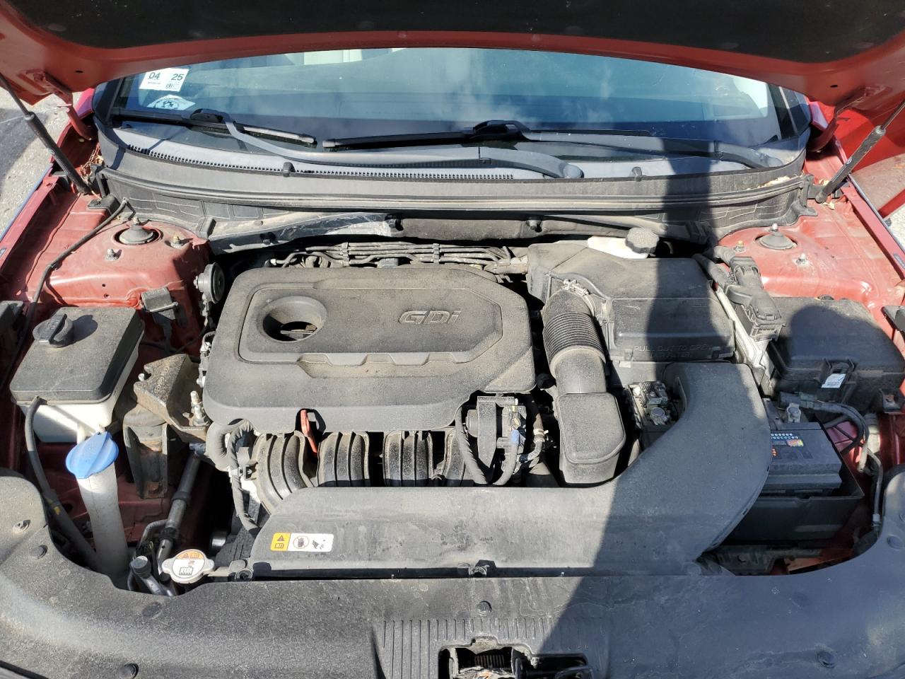 2017 Hyundai Sonata VIN 5NPE24AF1HH517851 Copart auction photo, undercarriage damage thumbnail 11