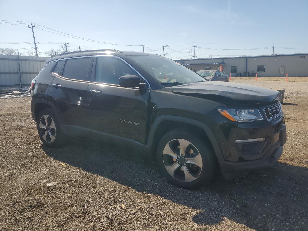 2017 Jeep Compass VIN 3C4NJDBB3HT651453 Copart auction photo, front end damage thumbnail 4