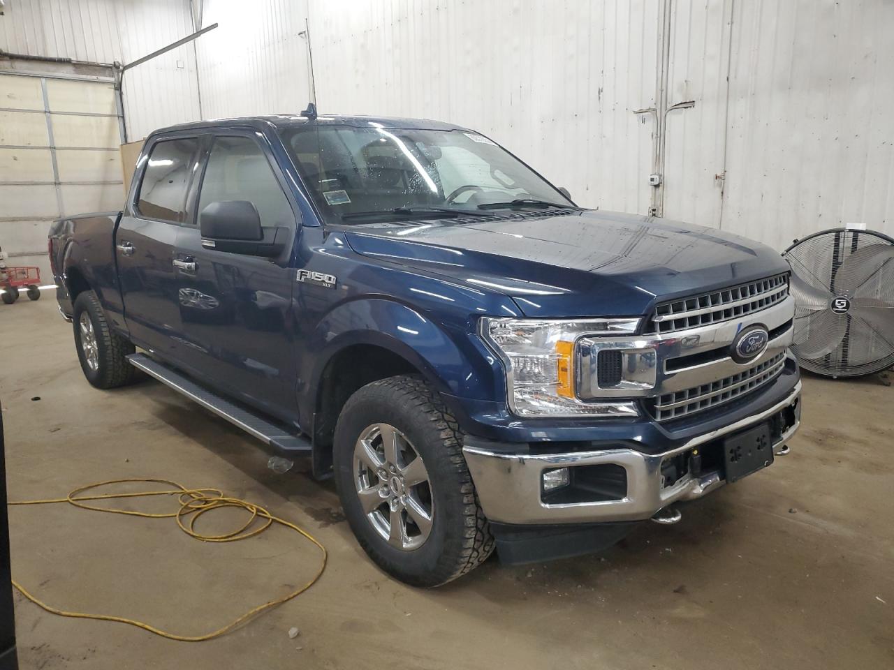 2018 Ford F-150 VIN 1FTFW1EG6JKD81203 Copart auction photo, rear end damage thumbnail 4