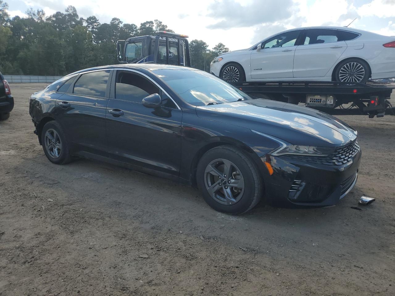 2022 KIA K5 VIN 5XXG14J23NG112283 Copart auction photo, side damage thumbnail 4