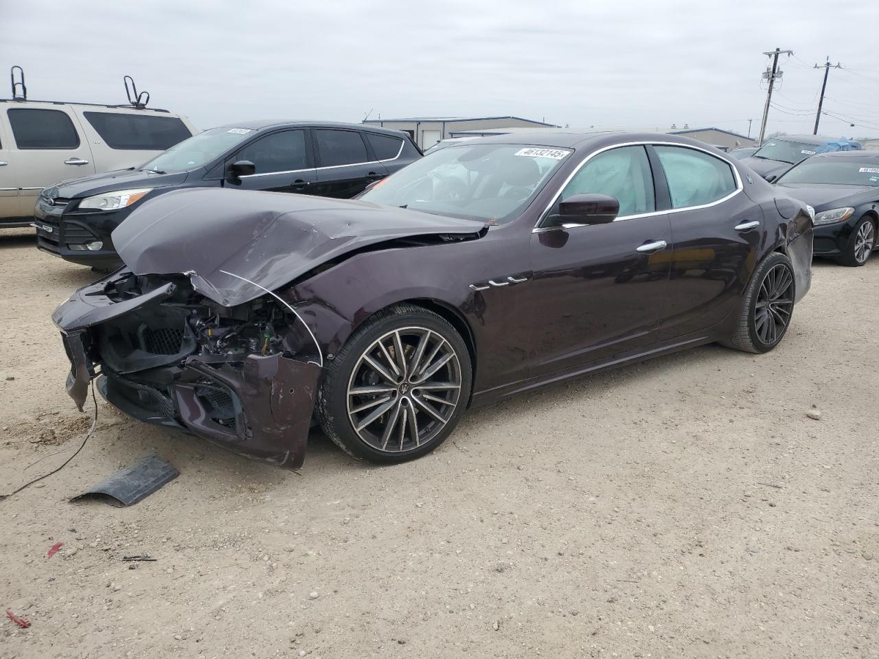 2021 Maserati Ghibli VIN ZAM57YSA6M1362805 - Copart auction photo
