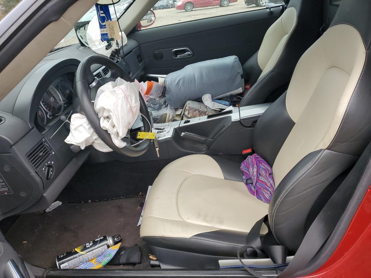 2005 Chrysler Crossfire VIN 1C3AN55L45X059075 Copart auction photo, front end / minor dent/scratches damage thumbnail 7