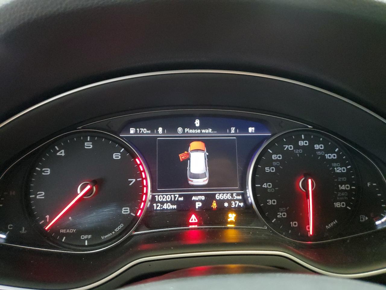 2018 Audi Q7 VIN WA1LAAF70JD036294 Copart auction photo, front end damage thumbnail 9