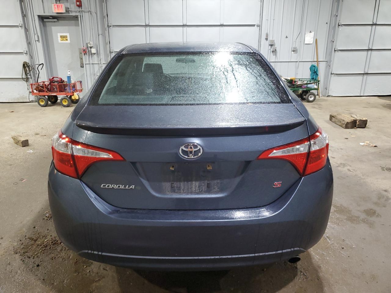 2014 Toyota Corolla VIN 2T1BURHEXEC128387 Copart auction photo, front end damage thumbnail 6