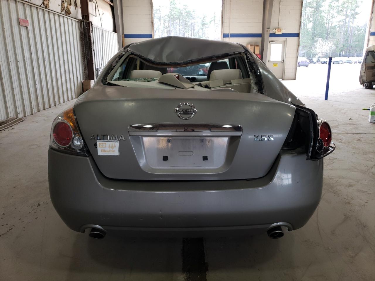 2008 Nissan Altima VIN 1N4AL21E18N526952 Copart auction photo, top/roof damage thumbnail 6